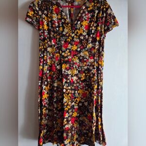 Floral Print Women's Dress